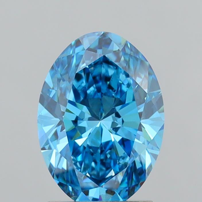 2.00 Carat Oval Shaped, Ideal Cut, VS1 Clarity, IGI Certified Lab Grown Diamond