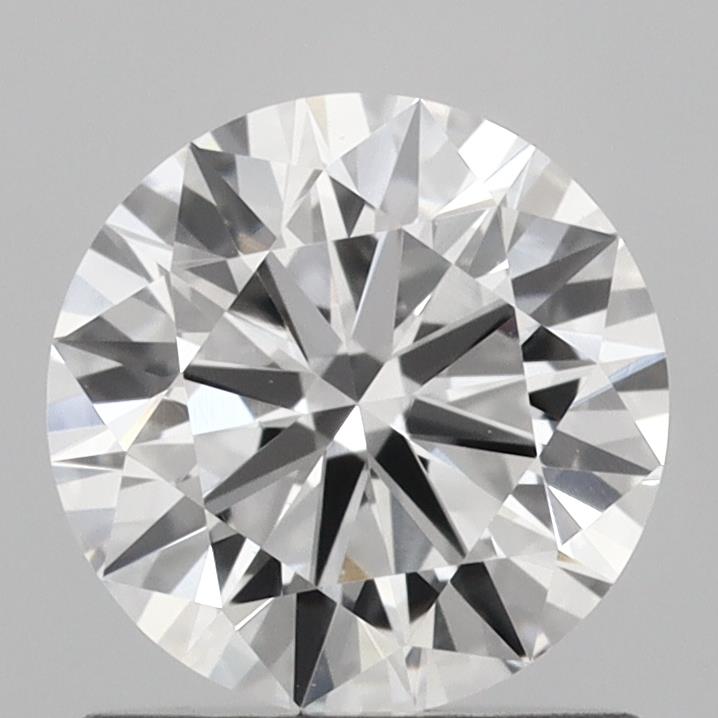 1.08 Carat Round Shaped, Ideal Cut, D Color, VS1 Clarity, IGI Certified Lab Grown Diamond