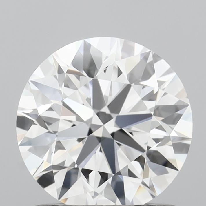 1.04 Carat Round Shaped, Ideal Cut, D Color, VVS2 Clarity, IGI Certified Lab Grown Diamond