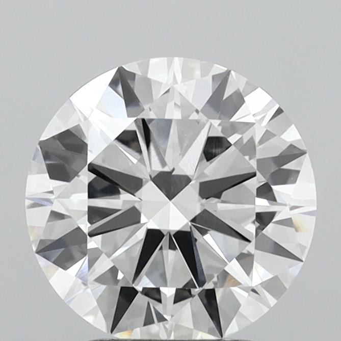 2.69 Carat Round Shaped, Excellent Cut, E Color, VVS2 Clarity, IGI Certified Lab Grown Diamond