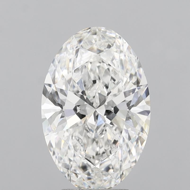 5.02 Carat Oval Shaped, Ideal Cut, E Color, VVS2 Clarity, IGI Certified Lab Grown Diamond