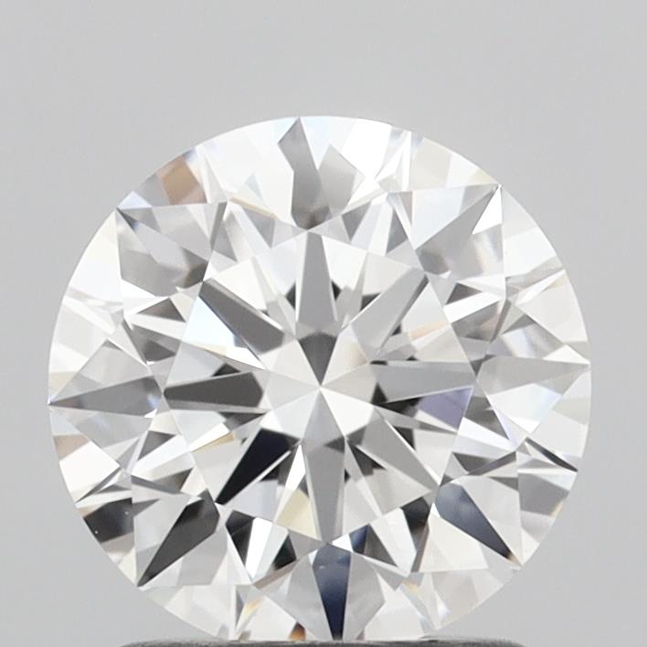 1.53 Carat Round Shaped, Ideal Cut, D Color, VVS2 Clarity, IGI Certified Lab Grown Diamond