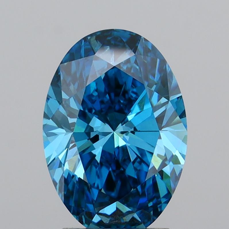 3.02 Carat Oval Shaped, Ideal Cut, VS1 Clarity, IGI Certified Lab Grown Diamond