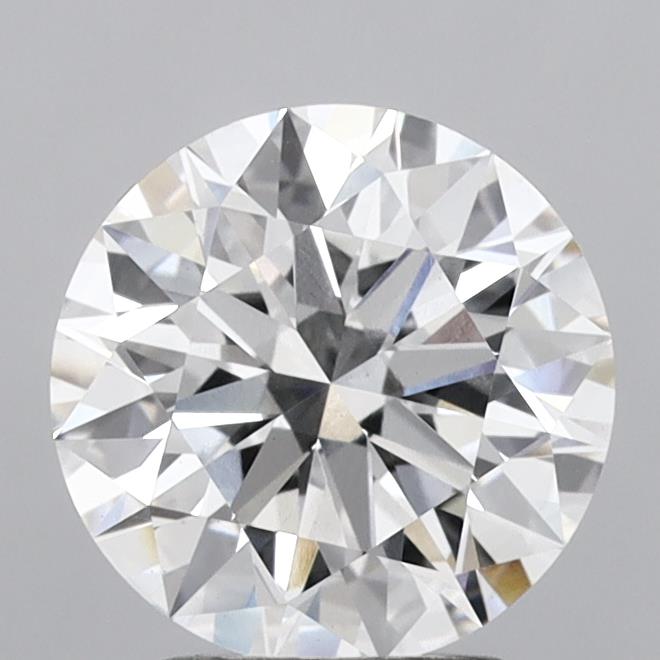 2.72 Carat Round Shaped, Ideal Cut, E Color, VVS2 Clarity, IGI Certified Lab Grown Diamond