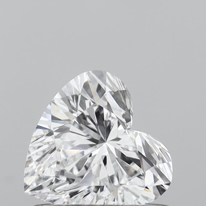 0.56 Carat Heart Shaped, Very Good Cut, D Color, VS1 Clarity, IGI Certified Lab Grown Diamond