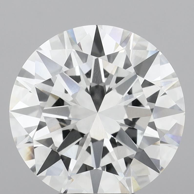 4.96 Carat Round Shaped, Excellent Cut, E Color, VVS2 Clarity, IGI Certified Lab Grown Diamond