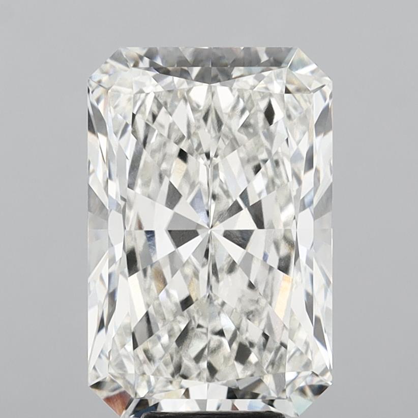 8.53 Carat Radiant Shaped, Excellent Cut, G Color, VVS2 Clarity, IGI Certified Lab Grown Diamond