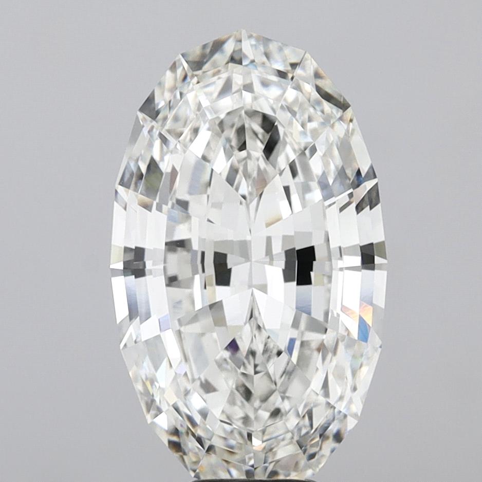 10.09 Carat Oval Shaped, Ideal Cut, G Color, VVS2 Clarity, IGI Certified Lab Grown Diamond