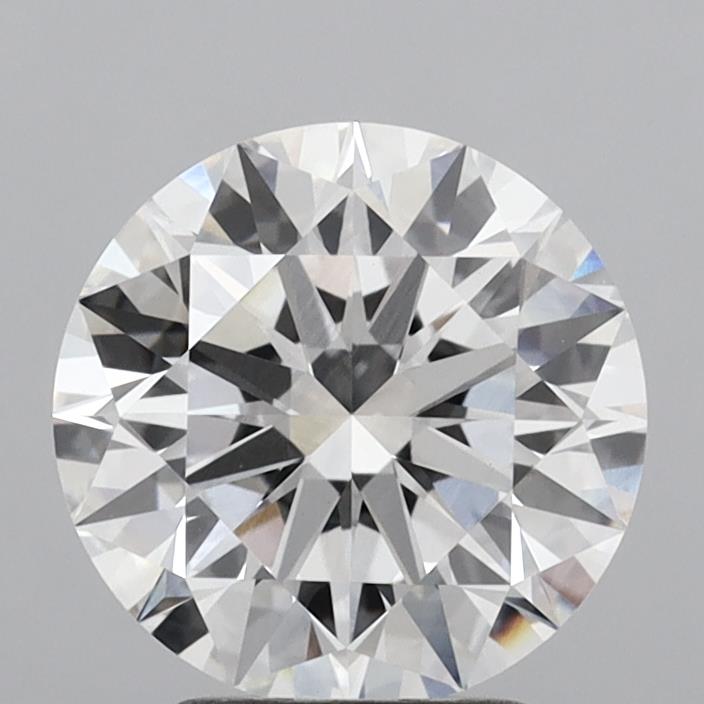 3.10 Carat Round Shaped, Ideal Cut, E Color, VVS2 Clarity, IGI Certified Lab Grown Diamond