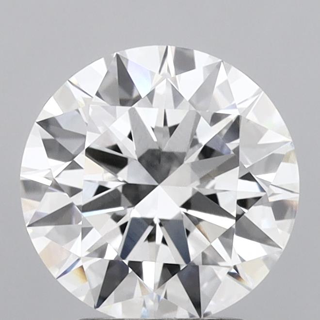 2.72 Carat Round Shaped, Excellent Cut, E Color, VVS2 Clarity, IGI Certified Lab Grown Diamond