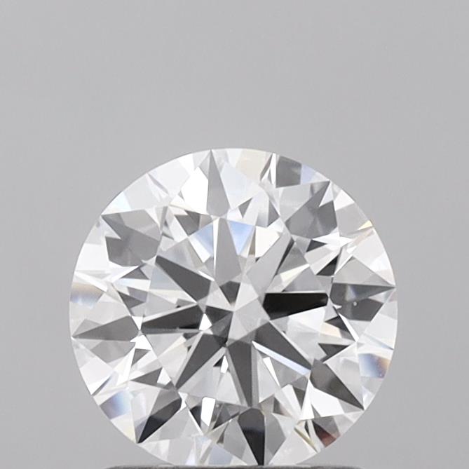 1.26 Carat Round Shaped, Ideal Cut, D Color, VS2 Clarity, IGI Certified Lab Grown Diamond
