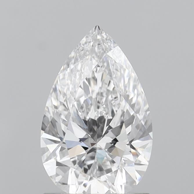 1.37 Carat Pear Shaped, Ideal Cut, E Color, VS2 Clarity, IGI Certified Lab Grown Diamond