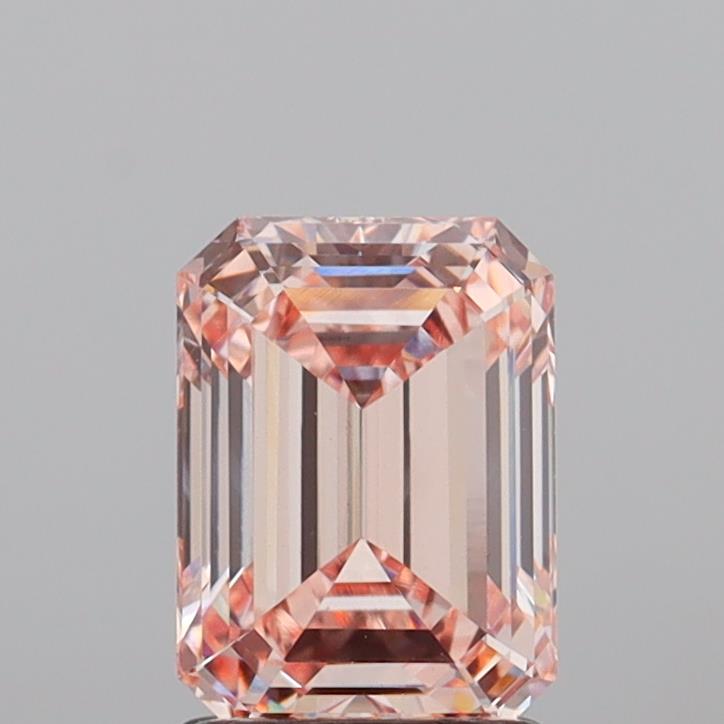 2.00 Carat Emerald Shaped, Ideal Cut, VS1 Clarity, IGI Certified Lab Grown Diamond