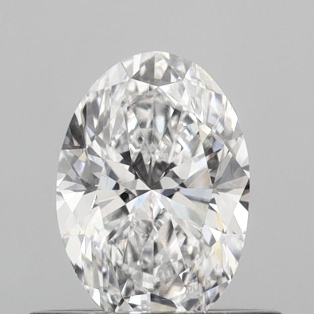 0.56 Carat Oval Shaped, Very Good Cut, D Color, VS2 Clarity, IGI Certified Lab Grown Diamond