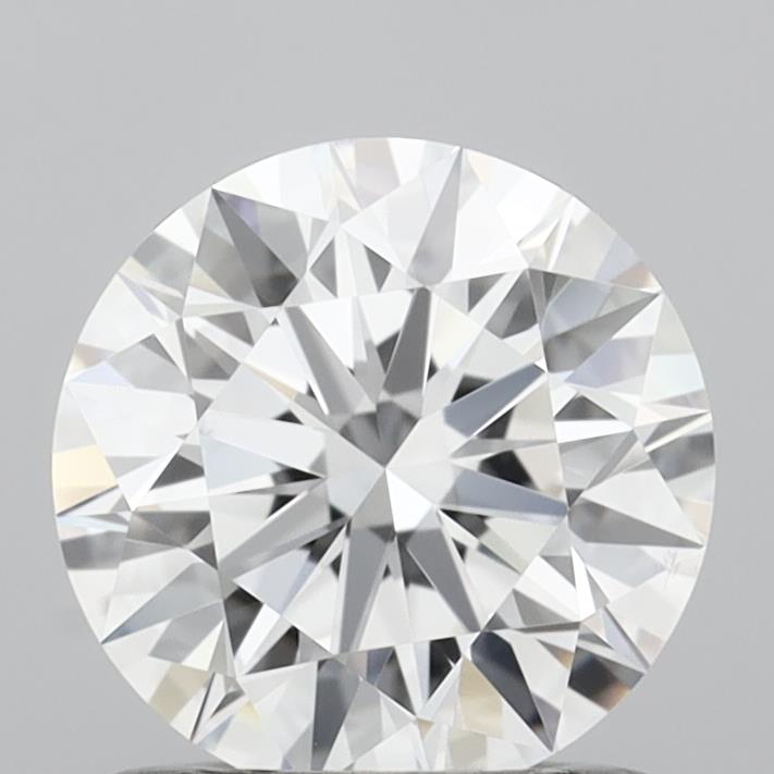 1.05 Carat Round Shaped, Ideal Cut, D Color, VVS2 Clarity, IGI Certified Lab Grown Diamond