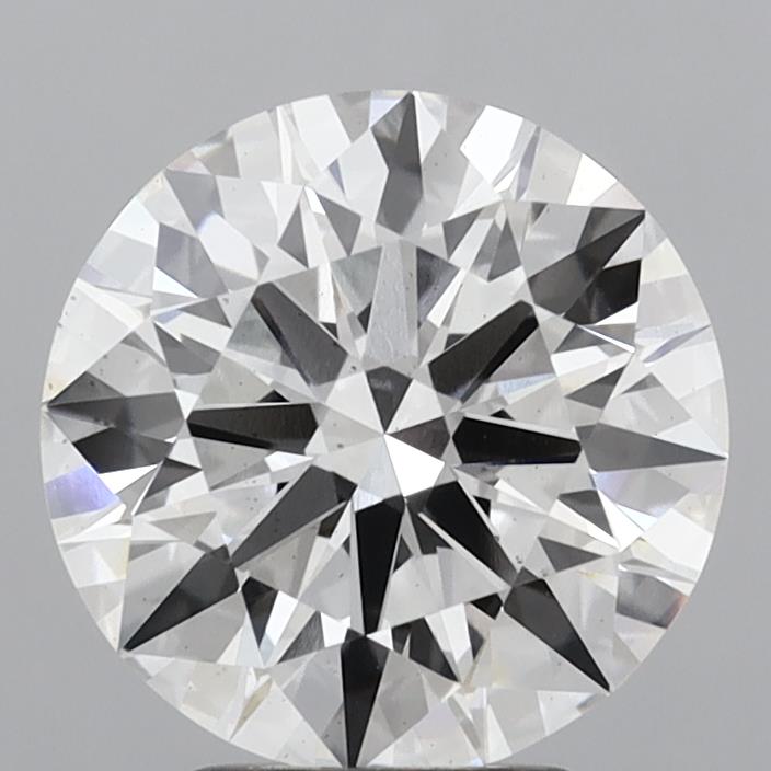3.54 Carat Round Shaped, Ideal Cut, F Color, VS2 Clarity, IGI Certified Lab Grown Diamond