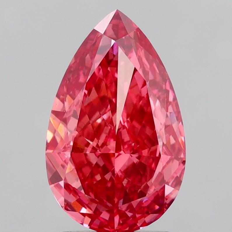 3.14 Carat Pear Shaped, Excellent Cut, VS2 Clarity, IGI Certified Lab Grown Diamond
