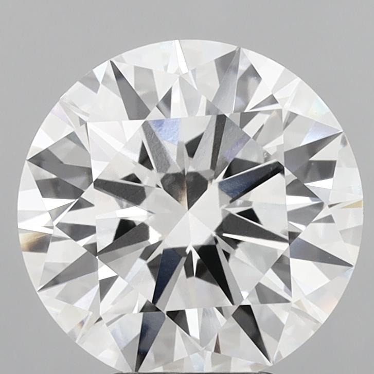 4.82 Carat Round Shaped, Ideal Cut, E Color, VVS2 Clarity, IGI Certified Lab Grown Diamond