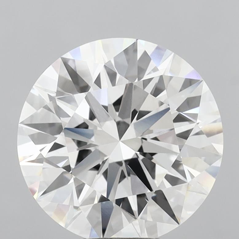 7.02 Carat Round Shaped, Ideal Cut, E Color, VS1 Clarity, IGI Certified Lab Grown Diamond