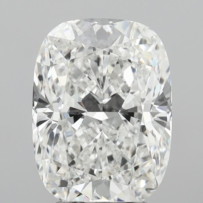 4.09 Carat Cushion Shaped, Ideal Cut, E Color, VVS2 Clarity, IGI Certified Lab Grown Diamond