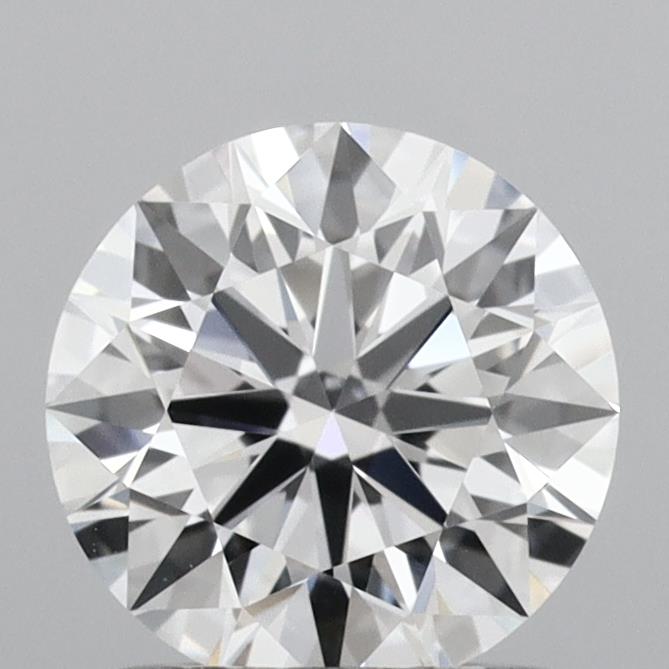 1.06 Carat Round Shaped, Ideal Cut, D Color, VS1 Clarity, IGI Certified Lab Grown Diamond