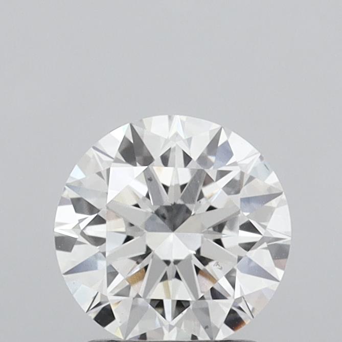 1.43 Carat Round Shaped, Excellent Cut, E Color, VVS2 Clarity, IGI Certified Lab Grown Diamond