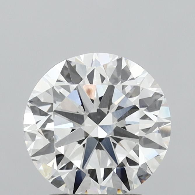 1.99 Carat Round Shaped, Very Good Cut, E Color, VVS2 Clarity, IGI Certified Lab Grown Diamond