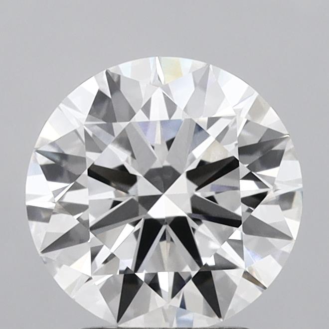 2.46 Carat Round Shaped, Ideal Cut, D Color, VVS1 Clarity, IGI Certified Lab Grown Diamond