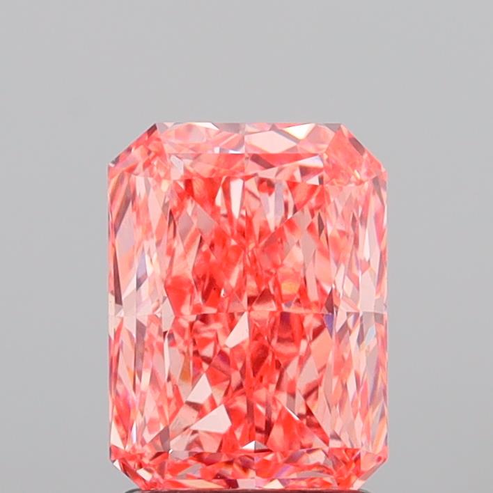 2.08 Carat Radiant Shaped, Excellent Cut, VS1 Clarity, IGI Certified Lab Grown Diamond