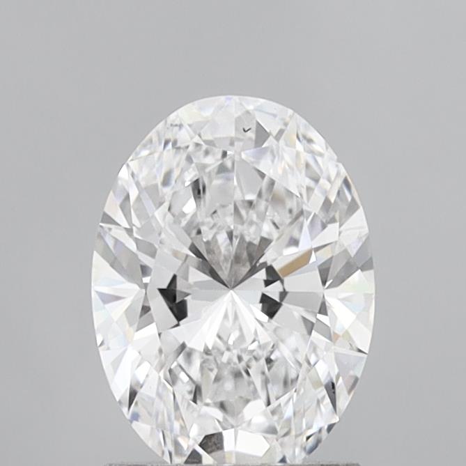 1.56 Carat Oval Shaped, Ideal Cut, D Color, VVS2 Clarity, IGI Certified Lab Grown Diamond