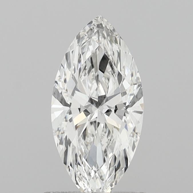 1.03 Carat Marquise Shaped, Ideal Cut, F Color, VVS1 Clarity, IGI Certified Lab Grown Diamond