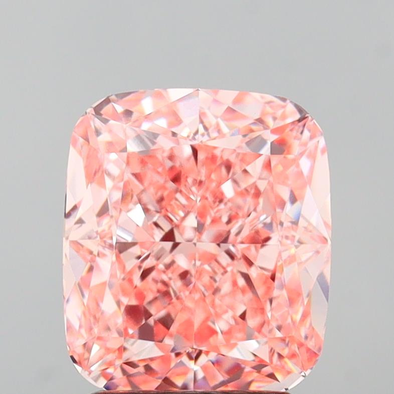 3.09 Carat Cushion Shaped, Ideal Cut, VS1 Clarity, IGI Certified Lab Grown Diamond