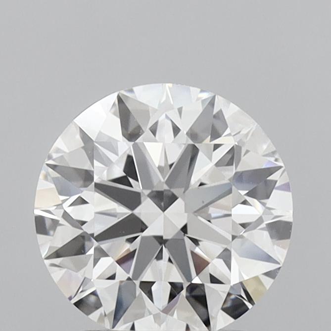 1.72 Carat Round Shaped, Ideal Cut, D Color, VS1 Clarity, IGI Certified Lab Grown Diamond