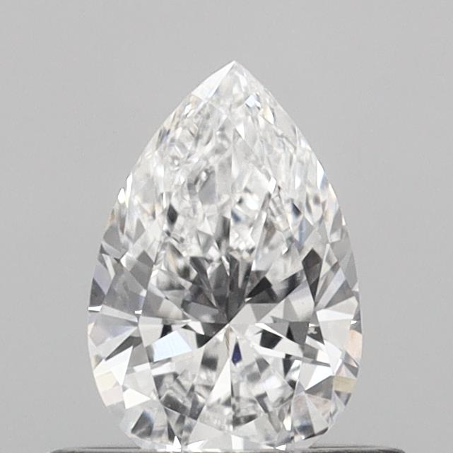 0.54 Carat Pear Shaped, D Color, VVS2 Clarity, IGI Certified Lab Grown Diamond