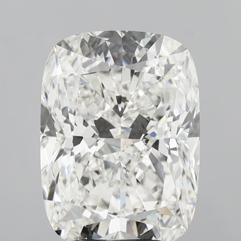 4.08 Carat Cushion Shaped, Ideal Cut, F Color, VVS2 Clarity, IGI Certified Lab Grown Diamond