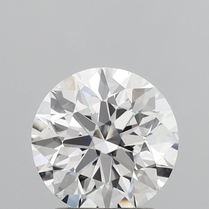 1.53 Carat Round Shaped, Excellent Cut, D Color, VS1 Clarity, IGI Certified Lab Grown Diamond