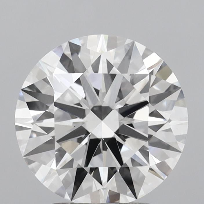 3.09 Carat Round Shaped, Ideal Cut, E Color, VVS2 Clarity, IGI Certified Lab Grown Diamond