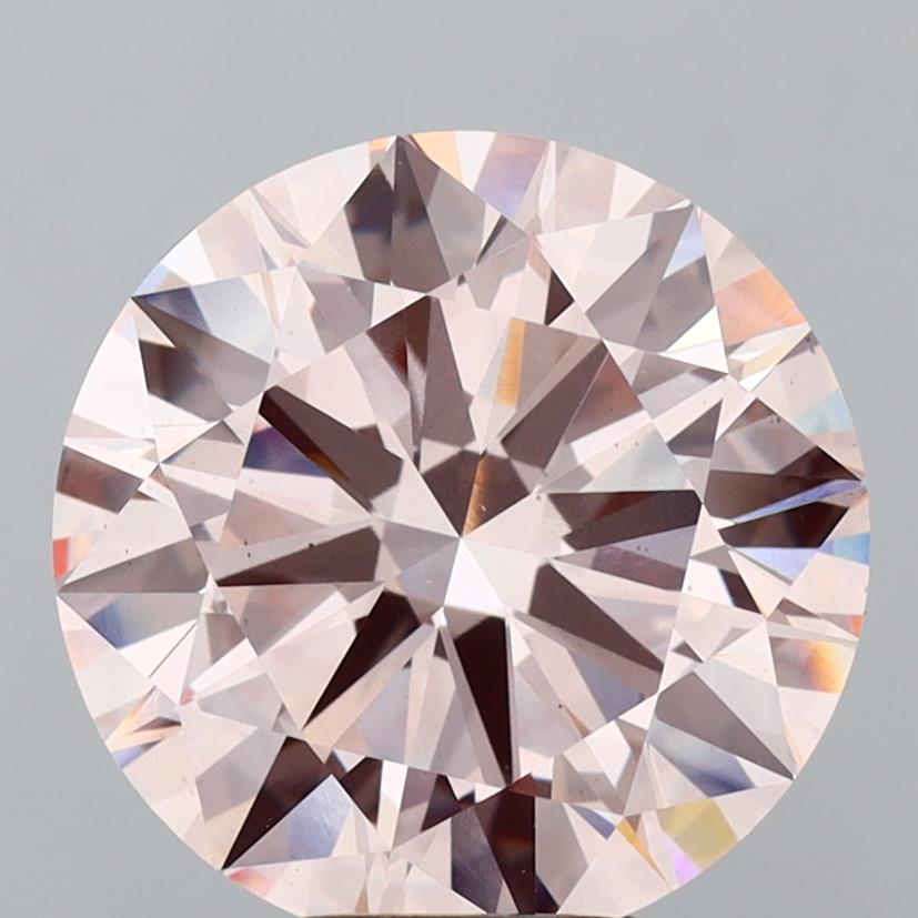 6.08 Carat Round Shaped, Excellent Cut, VS1 Clarity, IGI Certified Lab Grown Diamond