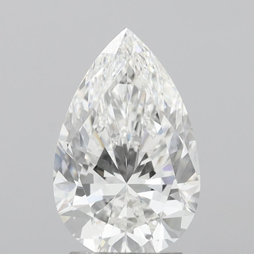 2.79 Carat Pear Shaped, Excellent Cut, E Color, VVS2 Clarity, IGI Certified Lab Grown Diamond