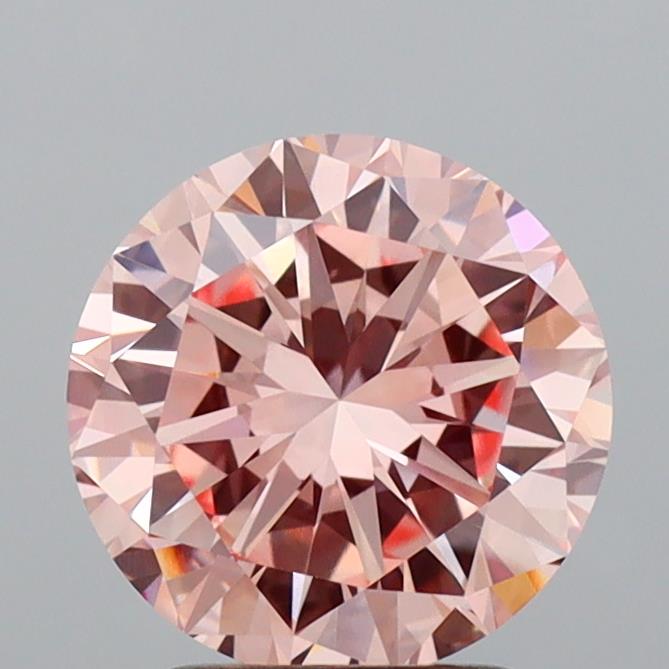 2.54 Carat Round Shaped, Good Cut, VVS2 Clarity, IGI Certified Lab Grown Diamond