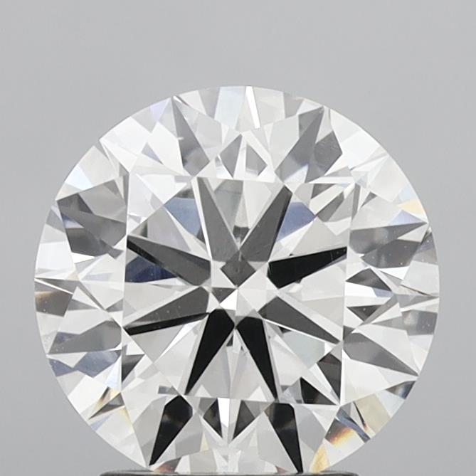 3.02 Carat Round Shaped, Ideal Cut, G Color, VS1 Clarity, IGI Certified Lab Grown Diamond
