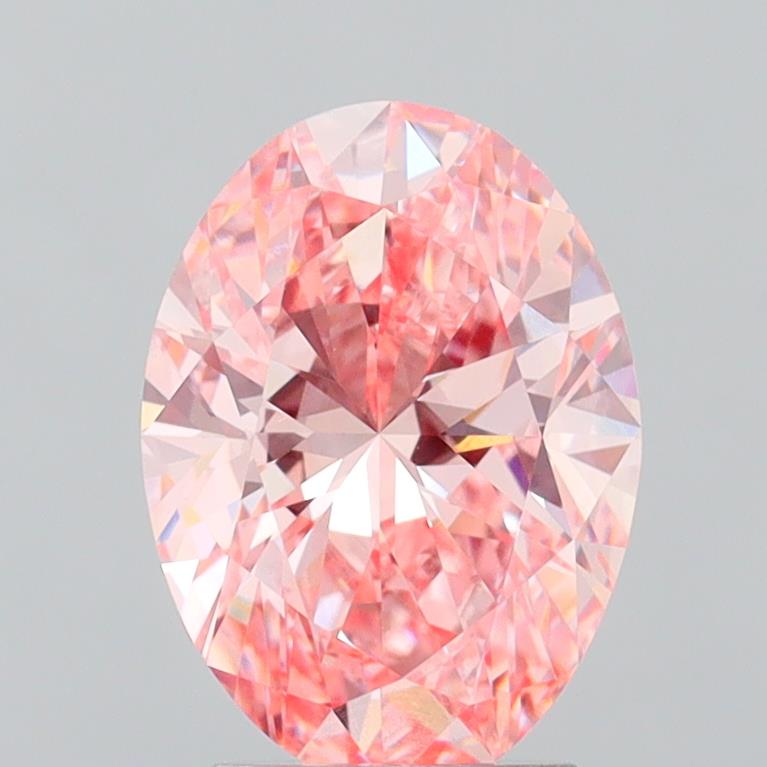 2.89 Carat Oval Shaped, Ideal Cut, VVS2 Clarity, IGI Certified Lab Grown Diamond