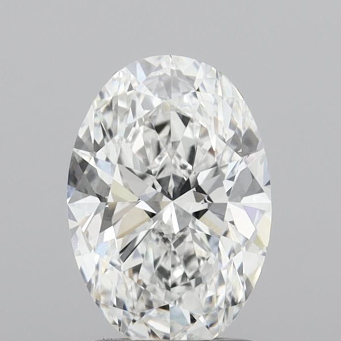 1.70 Carat Oval Shaped, Ideal Cut, E Color, IF Clarity, IGI Certified Lab Grown Diamond