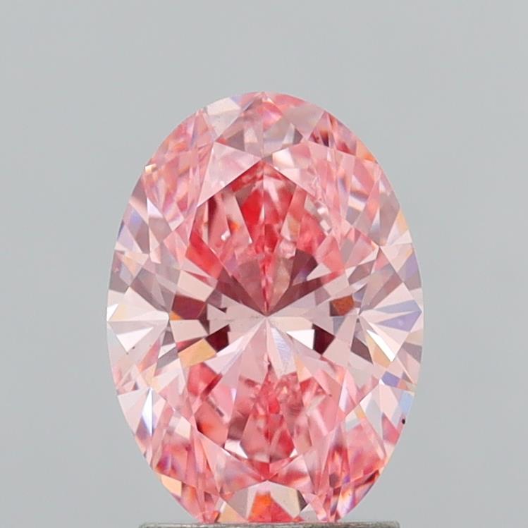 2.06 Carat Oval Shaped, Ideal Cut, VS1 Clarity, IGI Certified Lab Grown Diamond