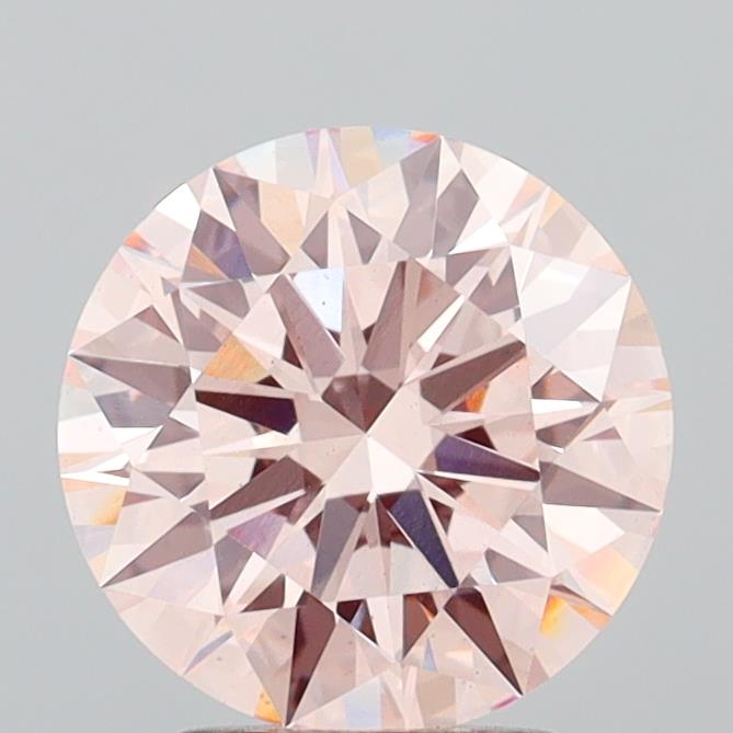 2.72 Carat Round Shaped, Ideal Cut, VS1 Clarity, IGI Certified Lab Grown Diamond