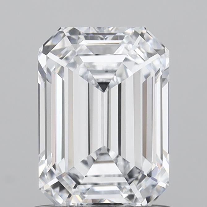 1.09 Carat Emerald Shaped, Very Good Cut, E Color, FL Clarity, IGI Certified Lab Grown Diamond