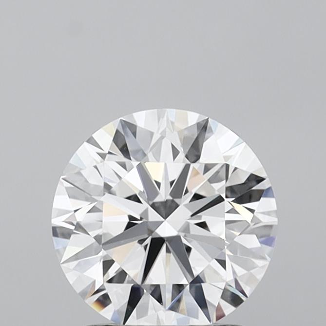 1.58 Carat Round Shaped, Ideal Cut, D Color, VVS1 Clarity, IGI Certified Lab Grown Diamond