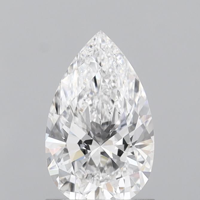 1.24 Carat Pear Shaped, Ideal Cut, D Color, VS1 Clarity, IGI Certified Lab Grown Diamond