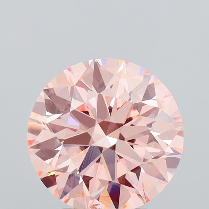 2.29 Carat Round Shaped, Ideal Cut, VVS2 Clarity, IGI Certified Lab Grown Diamond