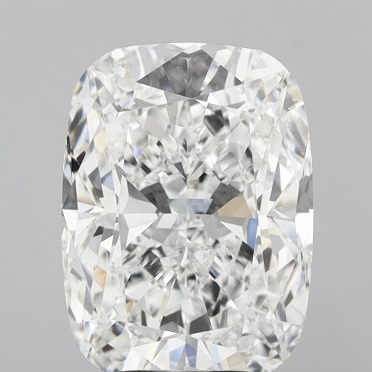 4.07 Carat Cushion Shaped, Excellent Cut, F Color, VS1 Clarity, IGI Certified Lab Grown Diamond